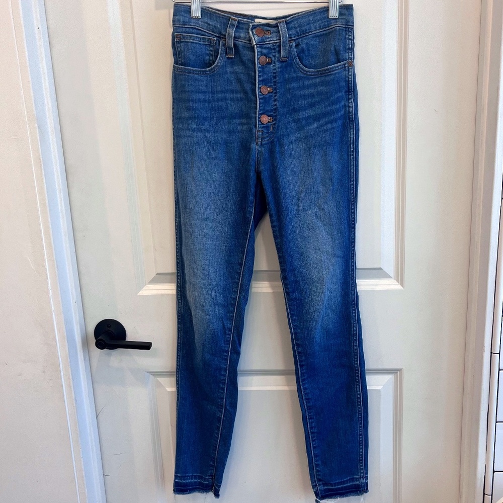 Madewell High Rise Skinny Jeans - Size 27 - *Waist has been taken in 1"